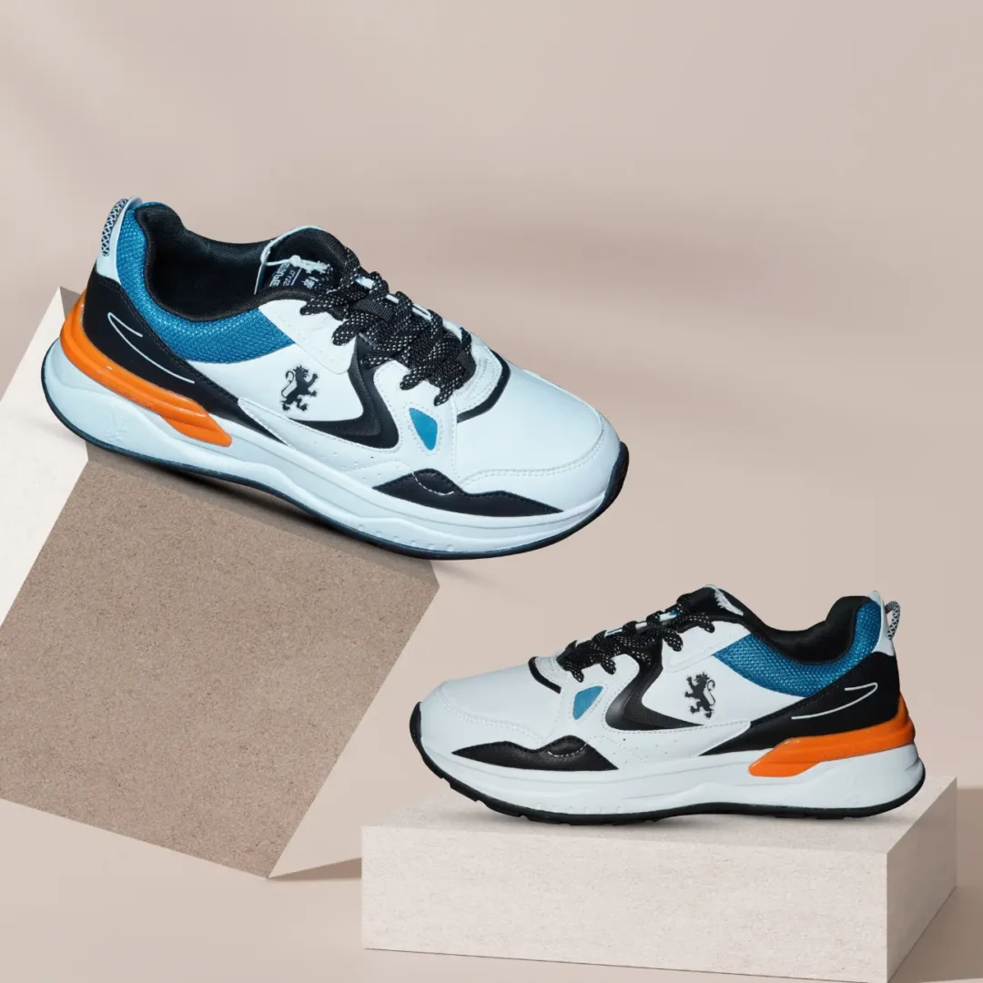 Redtape Casual Sneaker Shoes for Men | White Orage Edition |