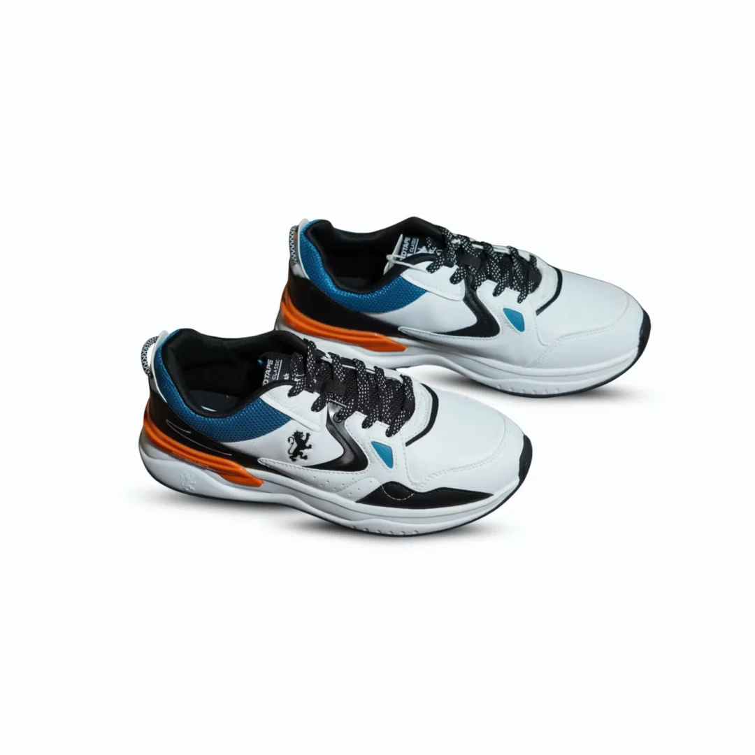 Redtape Casual Sneaker Shoes for Men | White Orage Edition | - Image 5