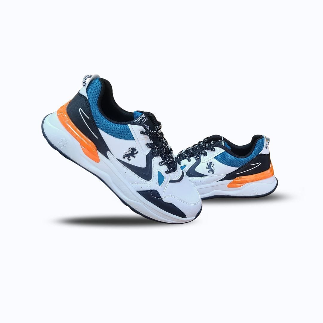Redtape Casual Sneaker Shoes for Men | White Orage Edition |