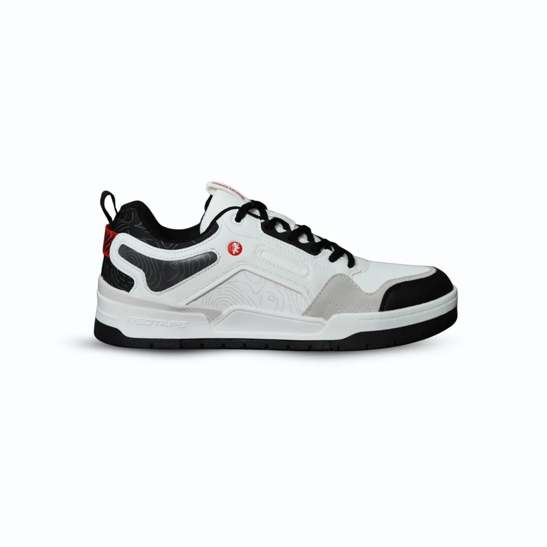 Redtape Black White Trendy Sneakers - Image 4