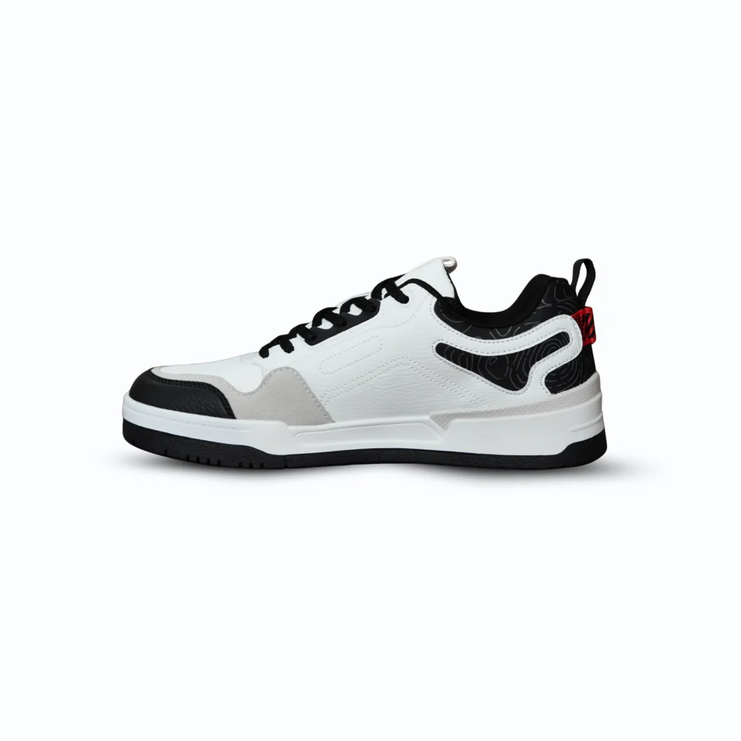 Redtape Black White Trendy Sneakers - Image 3