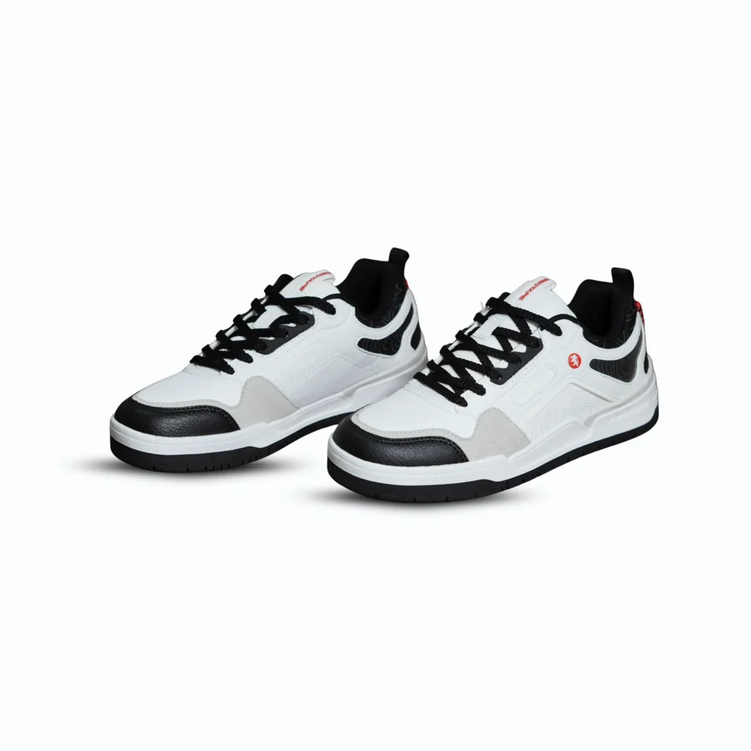 Redtape Black White Trendy Sneakers - Image 2