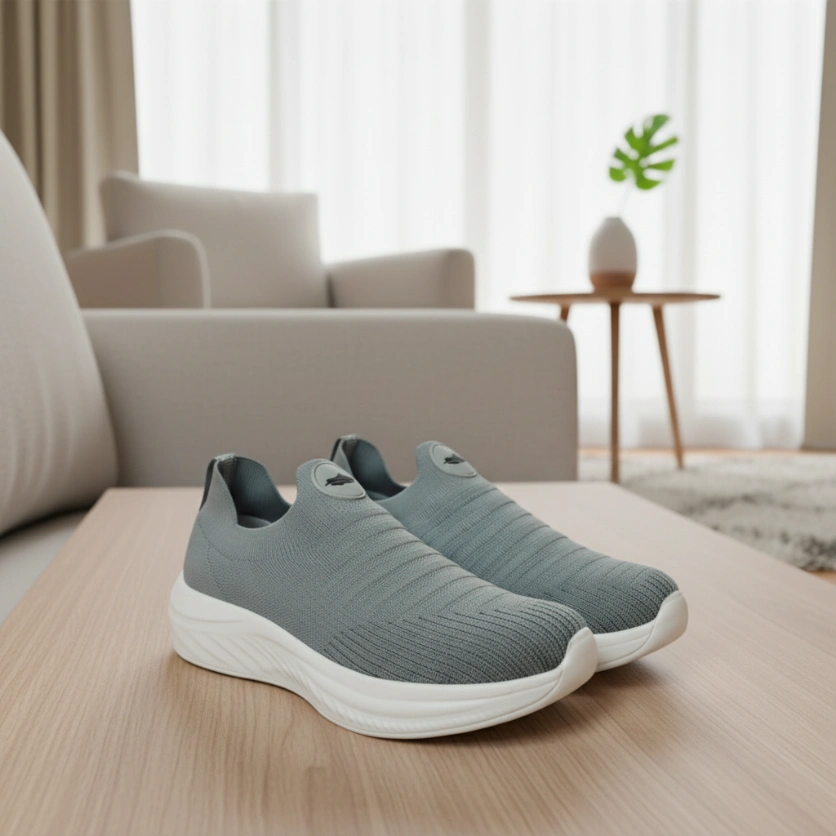 Effortless Slip-On Comfort - Cloud Ash Grey