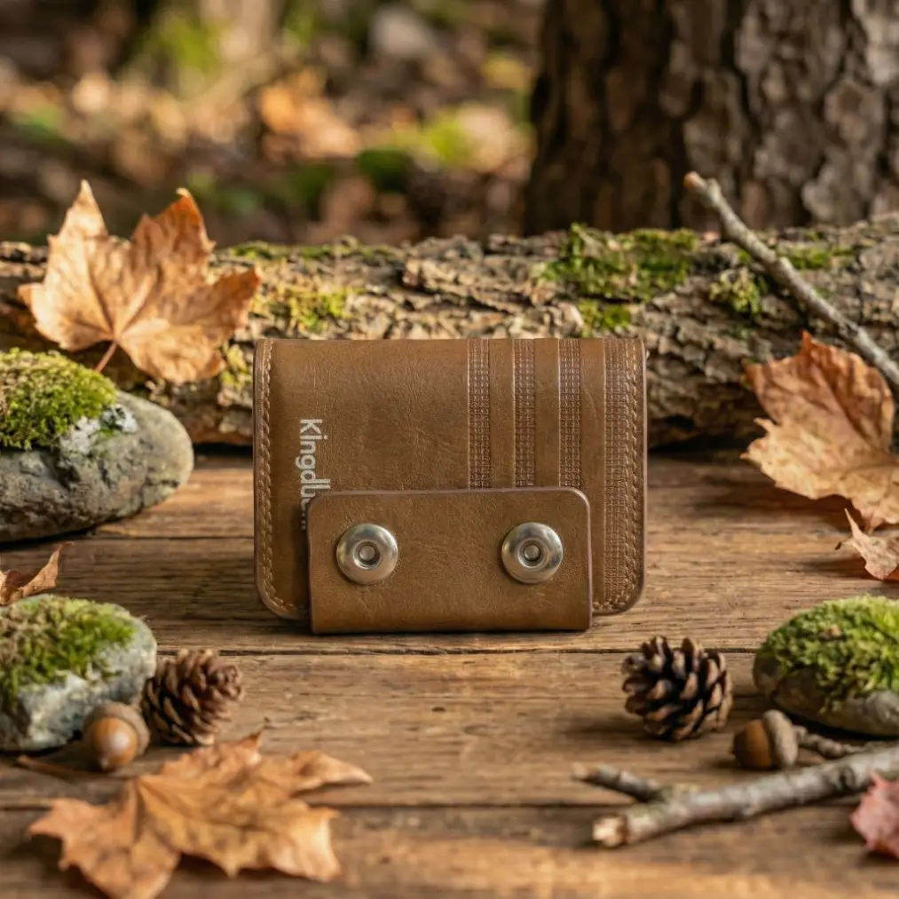 China Card holder Wallet Brown