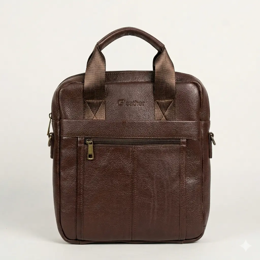 Luxury Leather Bag Redefine Your Style with Timeless Elegance! Rich Chocolate Brown