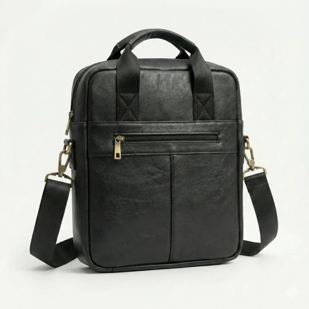 Luxury Leather Bag Redefine Your Style with Timeless Elegance! Classic Black
